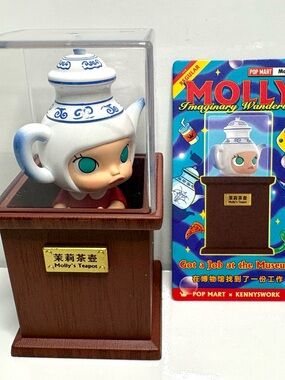 Molly as the Teapot Exhibit in the Imaginary Wandering series. Discontinued .